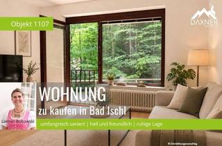 Wohnung kaufen in 4820 Bad Ischl, Klein, fein und naturnah: 2-Zimmer-Wohnung zum Wohlfühlen