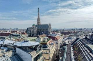 Penthouse kaufen in 1010 Wien, Living the Vienna Dream – super exklusives Penthouse mit Whirlpool & Stephansdom-Blick