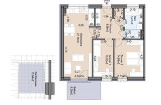 Wohnung mieten in Babenbergerstraße 130, 8020 Graz, Geförderte traumhafte Neubauwohnung mit Balkon und Dachterrassenanteil
