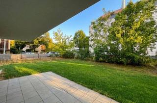 Wohnung mieten in 1210 Wien, 230m² Garten mit Terrasse! Moderne 4-Zimmer-Wohnung mit Kühlung in Strebersdorf!