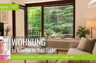 Wohnung kaufen in 4820 Bad Ischl, Klein, Fein und Naturnah: 2-Zimmer-Wohnung zum Wohlfühlen