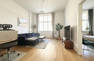 Wohnung kaufen in Bacher Platz / Reinprechtsdorfer Straße, 1050 Wien, Bestlage Margareten! bis Juni 2027 Befristet Vermietete 3-Zimmer-Altbau-Wohnung in Ruhelage