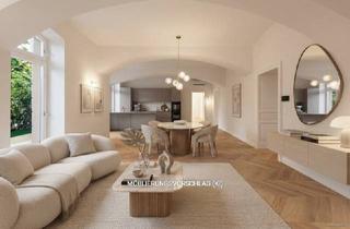 Wohnung kaufen in Ghelengasse, 1130 Wien, ERSTBEZUG NACH GENERALSANIERUNG: Luxus-Gartenresidenz mit Privatgarage & Designer-Ausstattung – Luftwärmepumpe u. Wallbox inklusive!