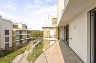 Wohnung kaufen in Donau, 1190 Wien, Spitzenpreis: Luxuriöses Wohnen an der Donau mit privatem Badesteg, Sauna und Fitnessbereich
