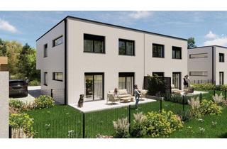 Villen zu kaufen in 2486 Pottendorf, Neue Doppelhaushälfte in Pottendorf – 131m², Terrasse, 2 Stellplätze, Erstbezug! *PROVISION BEZAHLT DER ABGEBER*