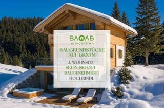 Grundstück zu kaufen in 9571 Hochrindl, BAUGRUNDSTÜCKE AUF 1.600 M | 2. WOHNSITZ | SKI-IN/SKI-OUT | BAUGENEHMIGT | HOCHRINDL