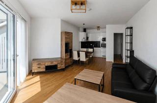 Wohnung mieten in Hedy Blum Weg, 1230 Wien, Provisionsfrei: Moderne, möblierte 2-Zimmer-Wohnung mit Loggia & Pool im Atzgersdorfer Karree