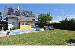 Einfamilienhaus kaufen in 2284 Untersiebenbrunn, Einfamilienhaus mit Pool & PV-Anlage | 150 m² Wohnfläche | 5 Zimmer | 595 m² Grund | Klimaanlage uvm!