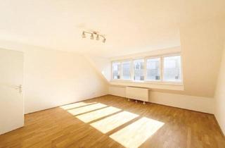 Wohnung kaufen in Gumpendorfer Straße, 1060 Wien, Bestlage nahe Raimundtheater! Sonnendurchflutete und barrierefreie 2-Zimmer-Dachgeschoss-Wohnung in Ruhelage