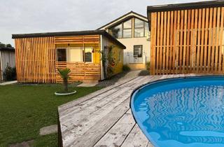 Haus kaufen in 9122 Seelach, Ferienhaus oder Wohnhaus mit 4 Ferienbungalows mit pool
