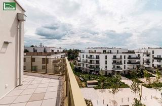 Wohnung kaufen in Gerasdorfer Straße, 1210 Wien, Zum Entspannen und Geniessen - provisionsfreie 3.Zimmer mit Balkon im Grünen - "Hirschfeld - naturnah wohnen"