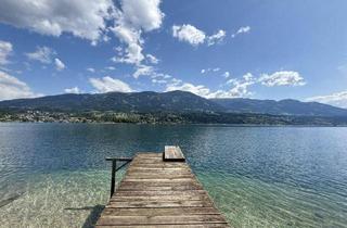 Haus kaufen in 9871 Seeboden am Millstätter See, EXKLUSIVES SEEGRUNDSTÜCK MIT BADESTEG, KLEINEM BOOTSHAUS UND BADEHÄUSCHEN!