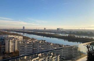 Wohnung mieten in Wagramer Straße 15, 1220 Wien, Exklusives Wohnen im Danube Flats Turm mit Panoramablick über Wien inkl. Pool, Wellness, Fitness (möbliert oder unmöbliert)