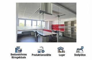 Büro zu mieten in 2362 Biedermannsdorf, Single Tenant: Bestandsfreies Bürogebäude mit anschließenden Hallen, Produktionsstätte und Stellplätzen