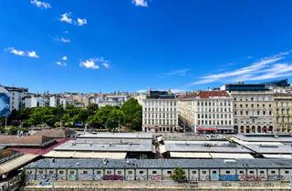 Maisonette kaufen in Karlsplatz, 1040 Wien, PENTHOUSE MAISONETTE NASCHMARKT - TERRACE AND WINTER GARDEN! NÄHE U4!