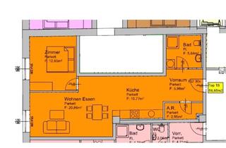 Loft mieten in Payer-Weyprecht-Straße, 8020 Graz, 2 Zimmer Wohnung "Loft"-ähnlicher Stil zu mieten in Graz, Payer-Weyprecht-Straße ab 01.01.2027 - PW33/18