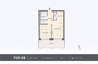 Wohnung kaufen in 9500 Villach-Innere Stadt, SONNIGE AUSSICHTEN – ATTRAKTIVE EIGENTUMSWOHNUNG MIT SÜDBALKON IN VILLACH-VÖLKENDORF!