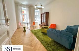 Wohnung kaufen in Canisiusgasse, 1090 Wien, Stilvoll Wohnen im 9. Bezirk - Lichtdurchflutete Altbauwohnung in ruhiger Seitenstraße