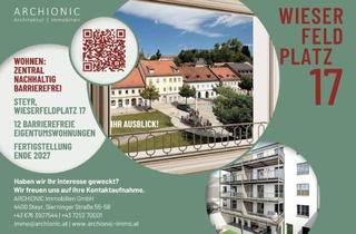 Wohnung kaufen in 4400 Steyr, NEUPROJEKT: GARTENWOHNUNG in Steyrdorf - Projektstart