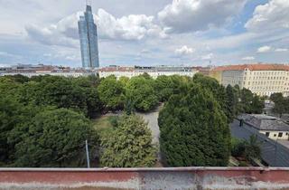Wohnung kaufen in Allerheiligenplatz, 1200 Wien, JUWEL AM ALLERHEILIGENPLATZ: Gesamte Altbau-Etage (2.OG) mit hohem Leerstandsanteil, unverbaubarem Parkblick & massivem Wertschöpfungspotenzial!