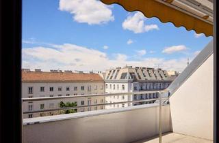 Penthouse kaufen in 1080 Wien, Klimatisierte DG Wohnung mit Terrasse – Einzelgarage optional