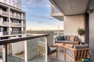 Wohnung kaufen in Wehlistraße, 1020 Wien, Waterfront Living im Marina Tower | 2 Zimmer mit Weitblick über die Donau