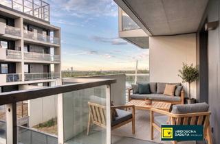 Wohnung kaufen in Wehlistraße, 1020 Wien, Waterfront Living im Marina Tower | 2 Zimmer mit Weitblick über die Donau