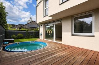 Reihenhaus kaufen in 1210 Wien, Schlüsselfertiges Endreihenhaus mit Pool, Sauna & Dachterrasse – modernes Wohnen in Bestlage