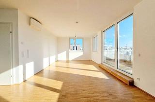 Wohnung mieten in Maximilianstraße, 3100 Sankt Pölten, WOHNEN ÜBER DEN DÄCHERN: EXKLUSIVE 3-ZIMMER-WOHNUNG MIT 50 m² TERRASSEN, KLIMA & LIFT!