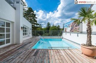 Wohnung kaufen in Geßlgasse, 1230 Wien, Wohnen mit Weite und Privatsphäre - Großzügige Dachgeschosswohnung mit privatem Pool, Sauna und außergewöhnlichem Raumgefühl in begehrter Wiener Wohnlage