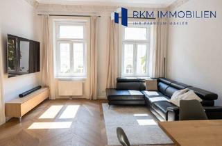 Wohnung kaufen in 1040 Wien, Exklusives Altbaujuwel – stilvoll sanierte 3-Zimmer-Wohnung mit Lift