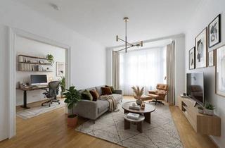 Wohnung kaufen in 1030 Wien, 4-Zimmer-Familienwohnung im Fasanviertel: Schöner Altbau mit kleinem Balkon