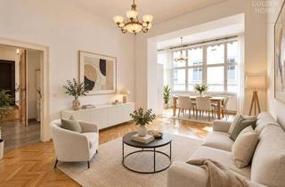 Wohnung kaufen in 1040 Wien, Altbau-Charme mit Terrasse – nahe Oper!