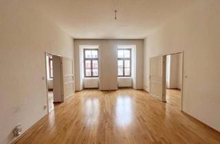 Wohnung mieten in Wiedner Hauptstraße, 1040 Wien, Charmante und geräumige 5-Zimmer Altbauwohnung mit separater großer Küche, 2 Bädern und 2 WCs