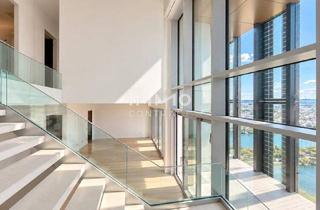 Maisonette mieten in 1220 Wien, Penthouse Level 51 in DC2 Tower | Exclusive Living Above the Danube