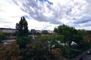 Wohnung mieten in Donaukanal, 1020 Wien, atemberaubender Blick auf die Skyline des 1. Bezirkes!