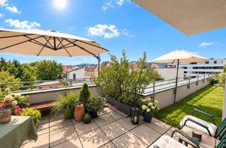 Wohnung kaufen in 2500 Baden, TERRASSEN-TRAUM in BADEN | ca. 69 m² TERRASSE | 2 Zimmer | ca. 114 m² gew. NFL