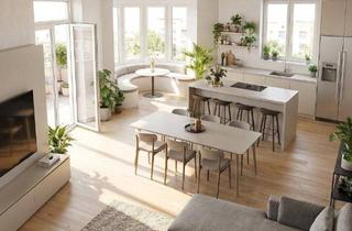 Wohnung kaufen in 2320 Schwechat, Luxus-Oase: Revitalisierter Altbau | Exquisite 5-Zimmer | bis zu 3,50m Raumhöhen | Privatgarten