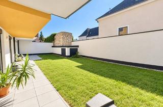 Wohnung kaufen in 2100 Korneuburg, GARTENTRAUM in Korneuburg | 4 Zimmer | ca. 128 m² gew. WNFL | Neubau 2023 | Terrasse & Garten mit 96 m²| Fußbodenheizung | Parkplatz optional