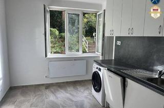 Wohnung mieten in Kudlichgasse, 1100 Wien, Wohnküche mit Gartenblick + Zimmer