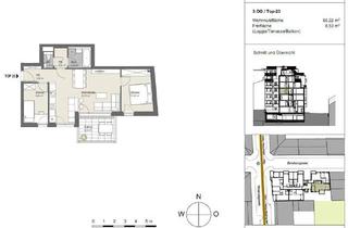 Wohnung mieten in Zeleborgasse, 1120 Wien, Charmante 3-Zimmer-Wohnung mit Terrasse beim Meidlinger Markt 1120 Wien | Meidling | Zeleborgasse 3