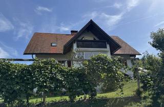 Haus kaufen in 8530 Deutschlandsberg, Gartentraum - ein Wohnhaus Perfekt Für eine Große Familie - Viele Zimmer - Riesiger Garten mit Obstbäumen und Gartenhaus - Doppelgarage und Weinkeller.