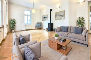 Wohnung kaufen in 1120 Wien, HERRSCHAFTLICHES WOHNEN: 180 M² ALTBAU-JUWEL MIT 6 ZIMMERN und DOPPELGARAGE