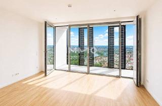Maisonette mieten in 1220 Wien, 43. Etage mit 16sqm Loggia: Erstbezug inklusive Sonnenaufgang - DC2 Tower