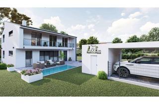 Doppelhaushälfte kaufen in Alleestraße, 3481 Fels am Wagram, Rohbau in Fels am Wagram, Pool und Carport möglich