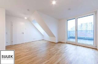 Wohnung mieten in 1230 Wien, Helle 2-Zimmer-DG-Wohnung im jungen Neubau mit Westterrasse & Klimaanlage – nur 5 Min. Fußweg zur U6 - ab 1.11. / 1.12.26