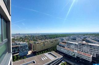 Wohnung mieten in Laaer-Berg-Straße, 1100 Wien, 1,5 Zimmerwohnung mit Balkon im 15. OG im Herzen von Monte Laa