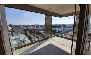 Loft mieten in Lindengasse 52, 1070 Wien, PROVISIONSFREI - LUXUS MIT BALKON UND STEFFLBLICK AUF EINER EBENE - KLIMA/GARAGE!