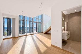 Wohnung mieten in Donau-City-Straße, 1220 Wien, Sky Residence DC 2 - Architektonische Eleganz trifft auf eine umlaufende Loggia mit beeindruckender Fernsicht