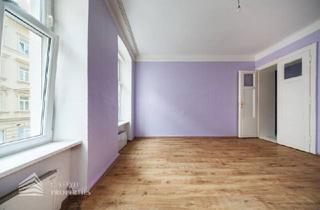 Wohnung kaufen in Brunnenmarkt, 1160 Wien, Renovierungsbedürftige Altbauwohnung mit Potenzial nahe Brunnenmarkt
